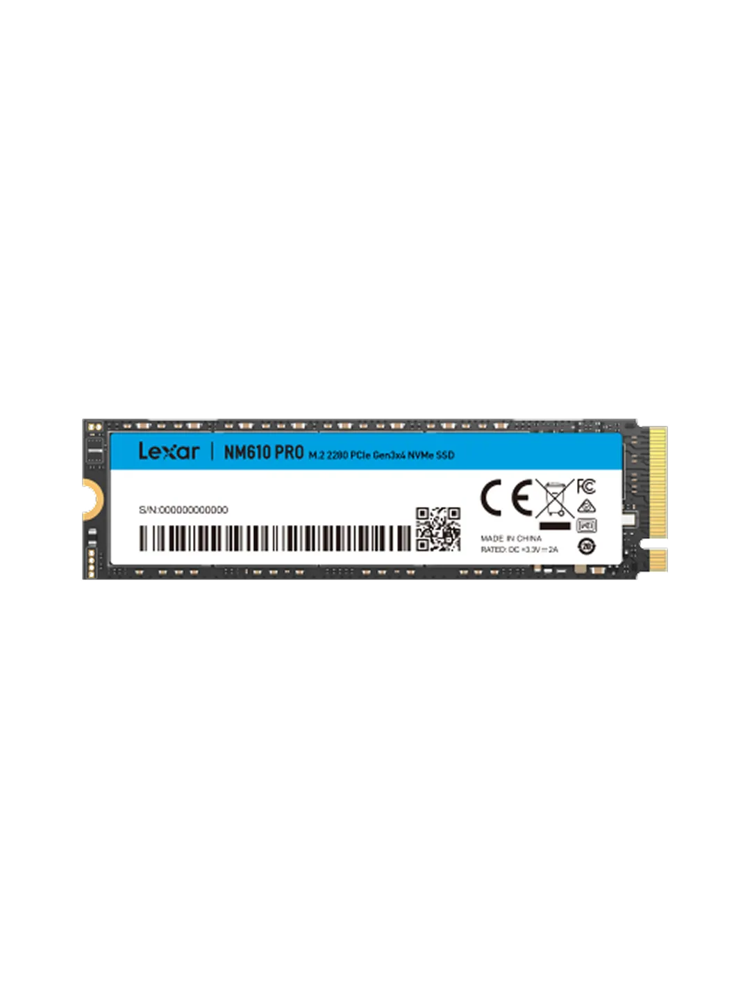 SSD M.2 Lexar 2TB NVMe LNM610 — 2