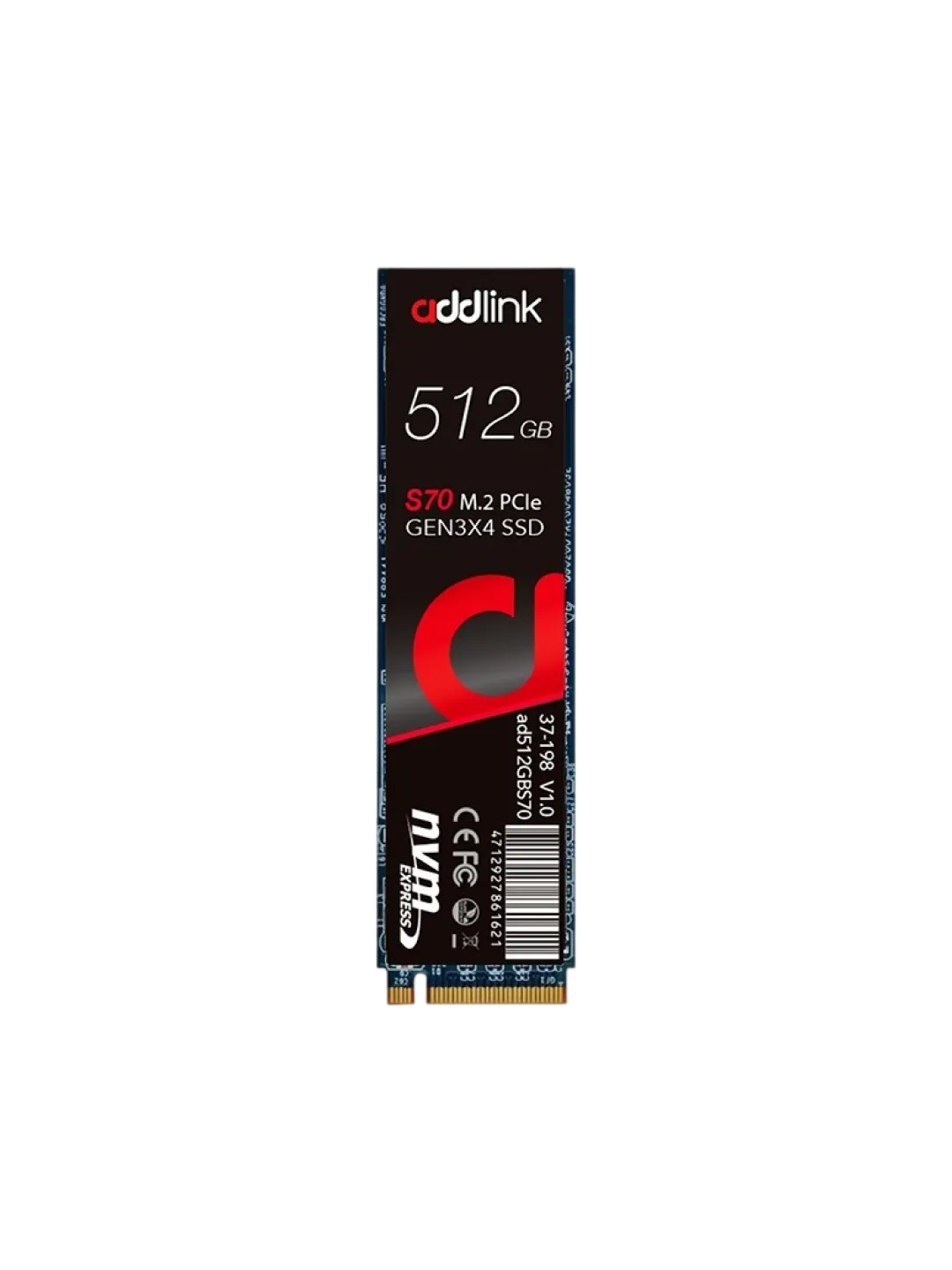 SSD M.2 Adlink 512GB NVMe — 2