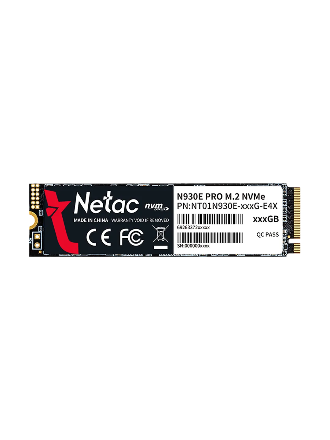 SSD M.2 Netac 256GB NVMe — 2