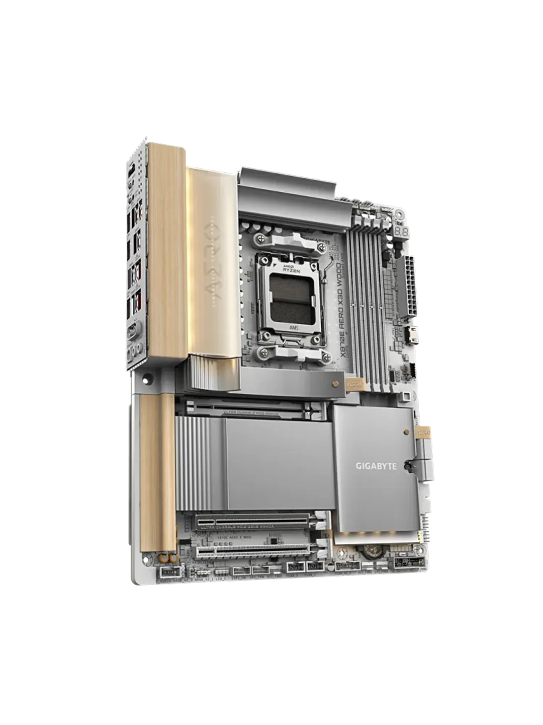 Gigabyte X870E AERO X3D WOOD — 2