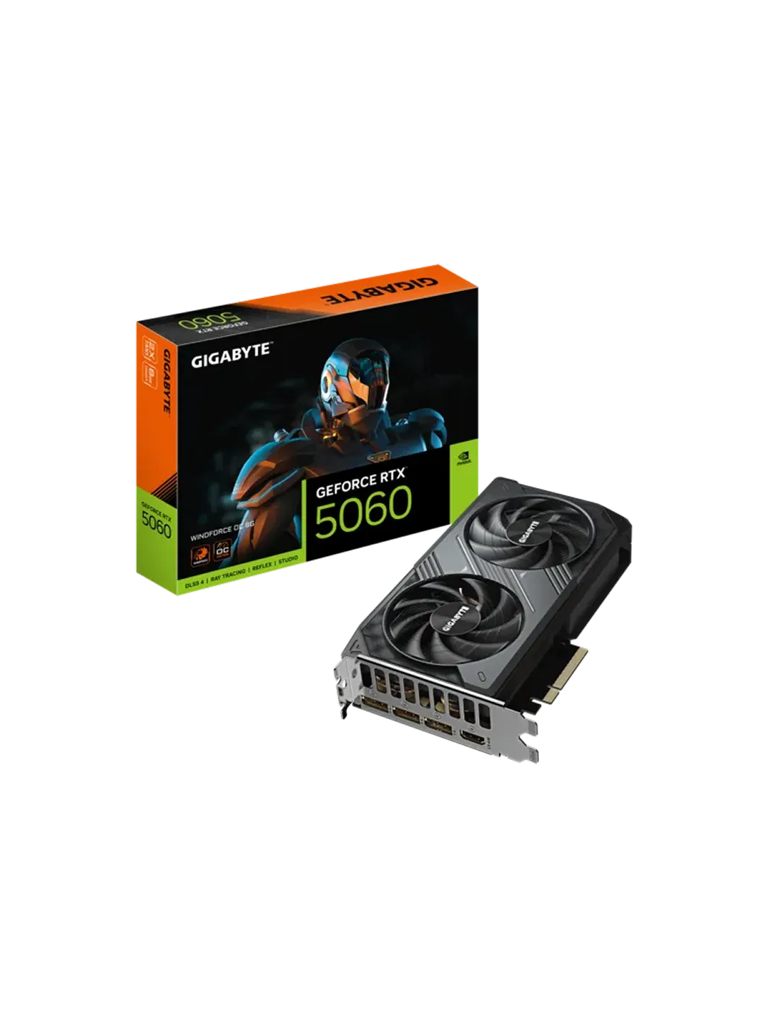 Gigabyte - 8GB GeForce RTX5060 WINDFORCE OC — 4