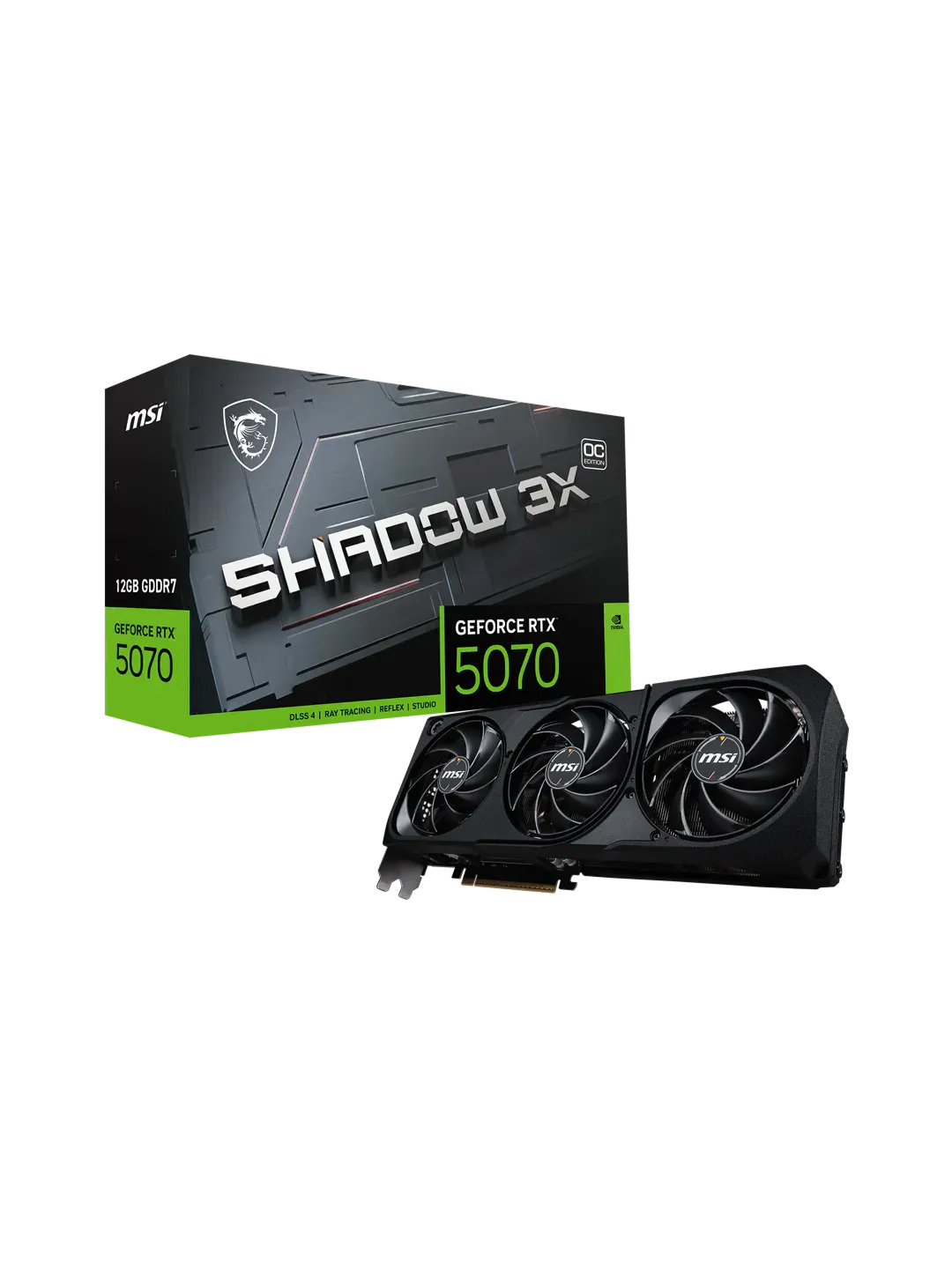 MSI - 12GB GeForce RTX5070 SHADOW 3X OC — 4