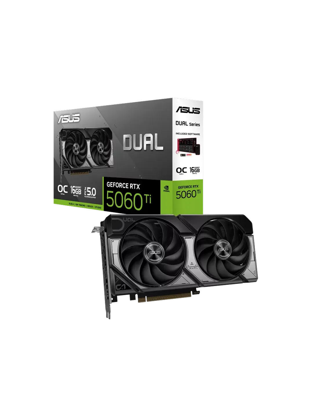 ASUS - 16GB GeForce RTX5060Ti Dual GDDR7 — 4