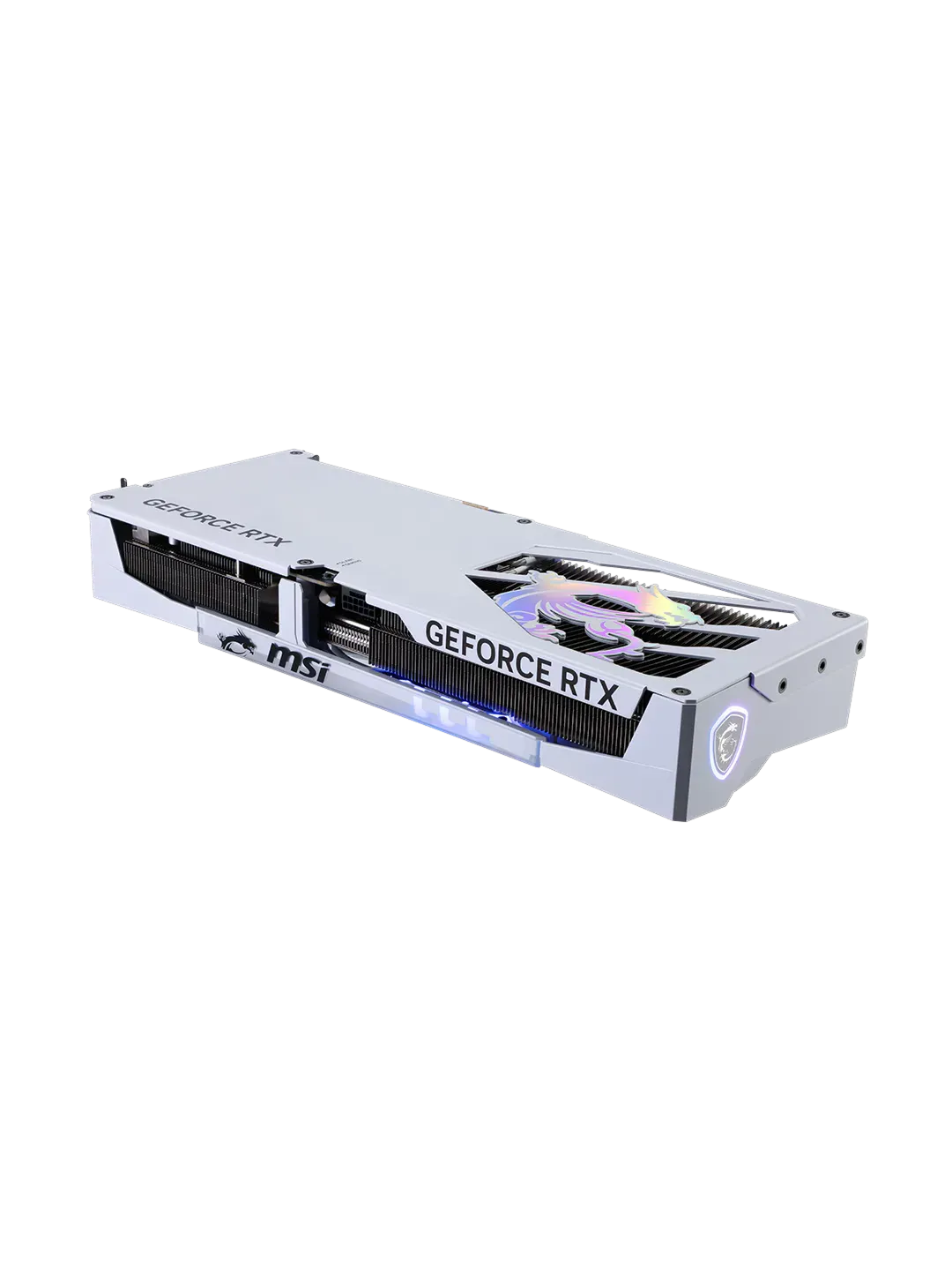 MSI - 16GB GeForce RTX5080 GAMING TRIO WHITE — 3