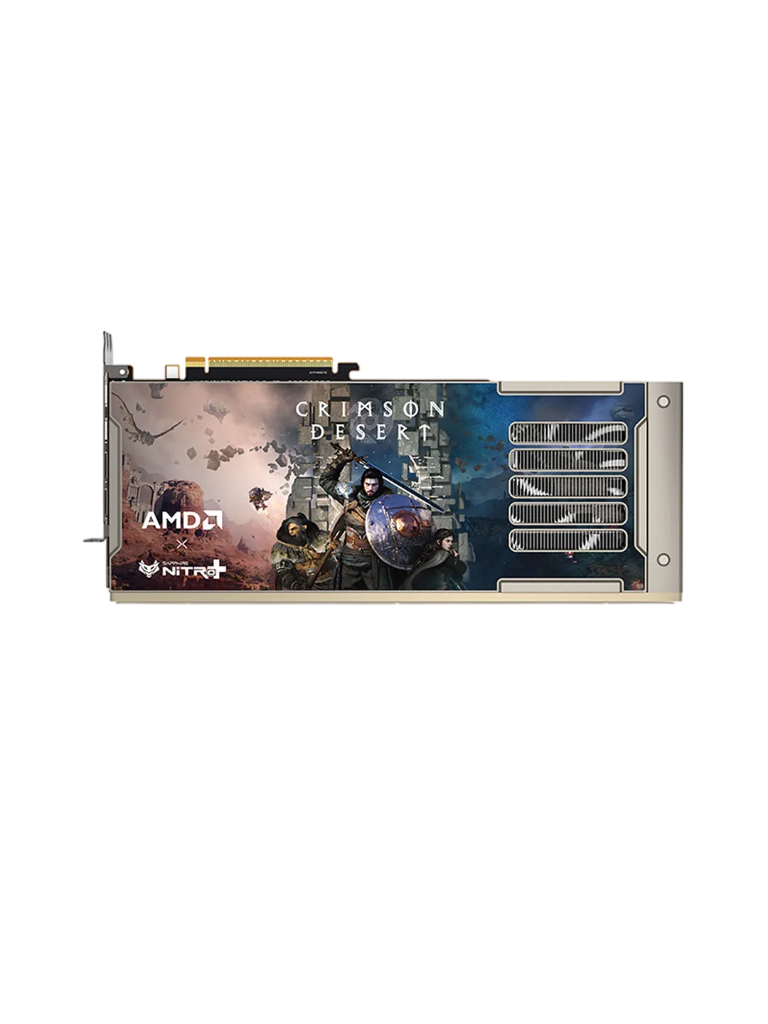 Sapphire - 16GB NITRO+ AMD Radeon RX9070XT CRIMSON DESERT EDITION GAMING OC — 2