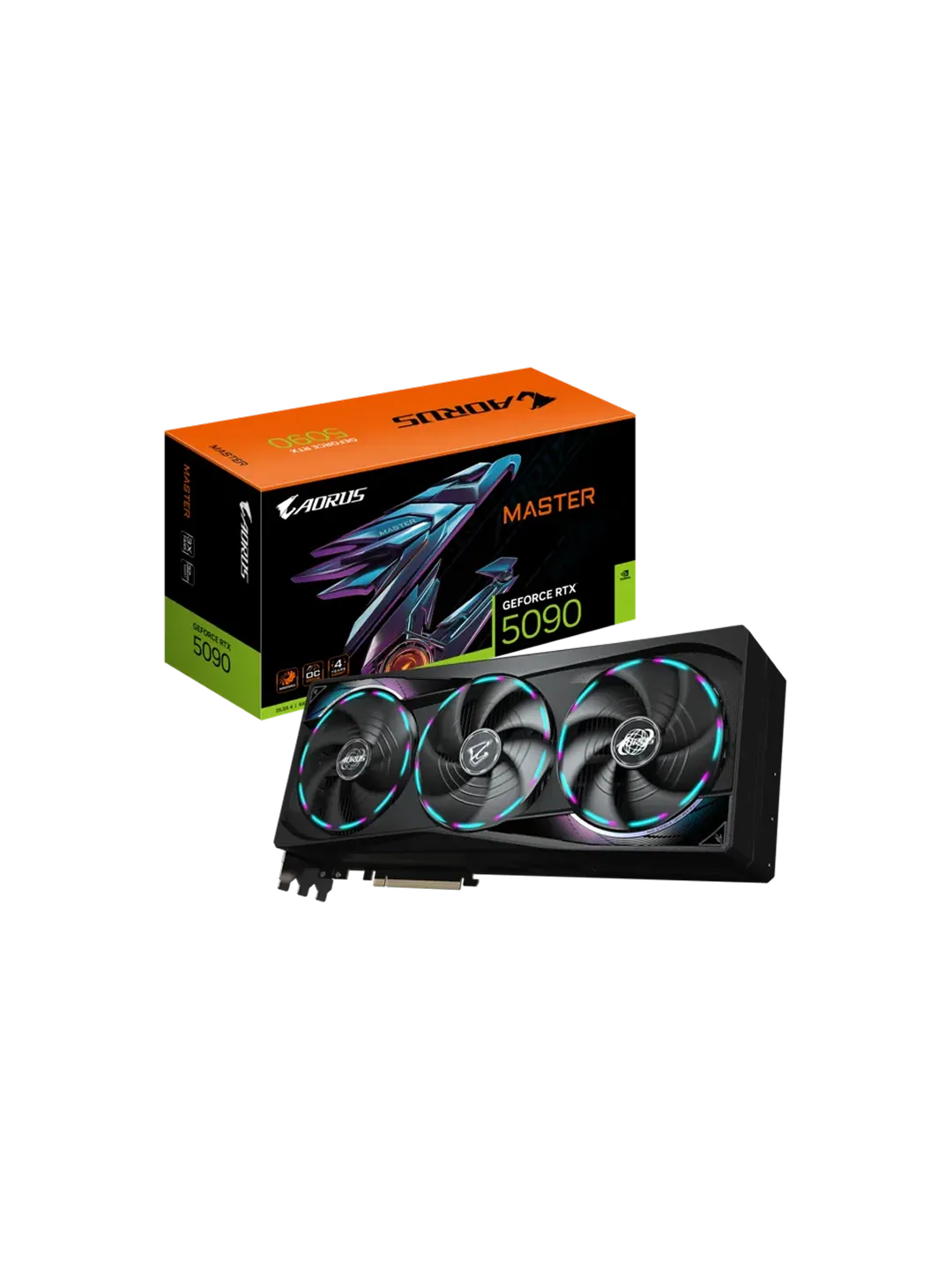 Gigabyte - 32GB GeForce RTX5090 AORUS MASTER DDR7 — 4