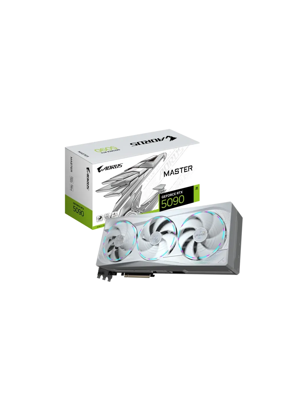 Gigabyte - 32GB GeForce RTX5090 AORUS MASTER ICE DDR7 — 4