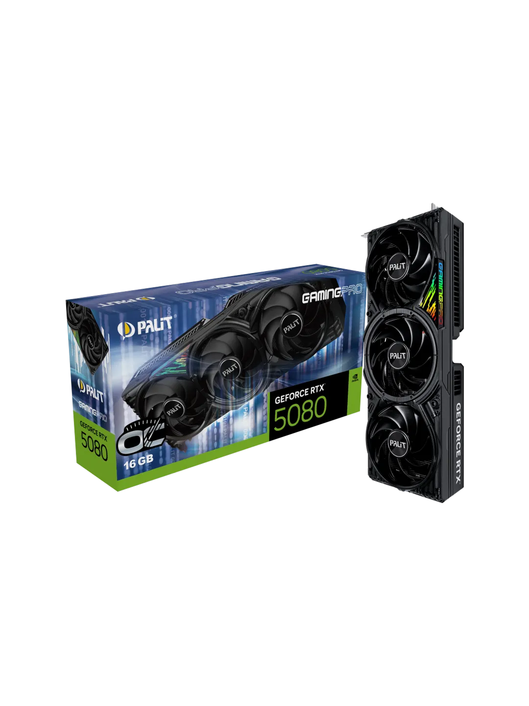 Palit - 16GB GeForce RTX5080 GAMINGPRO OC GDDR7 — 4