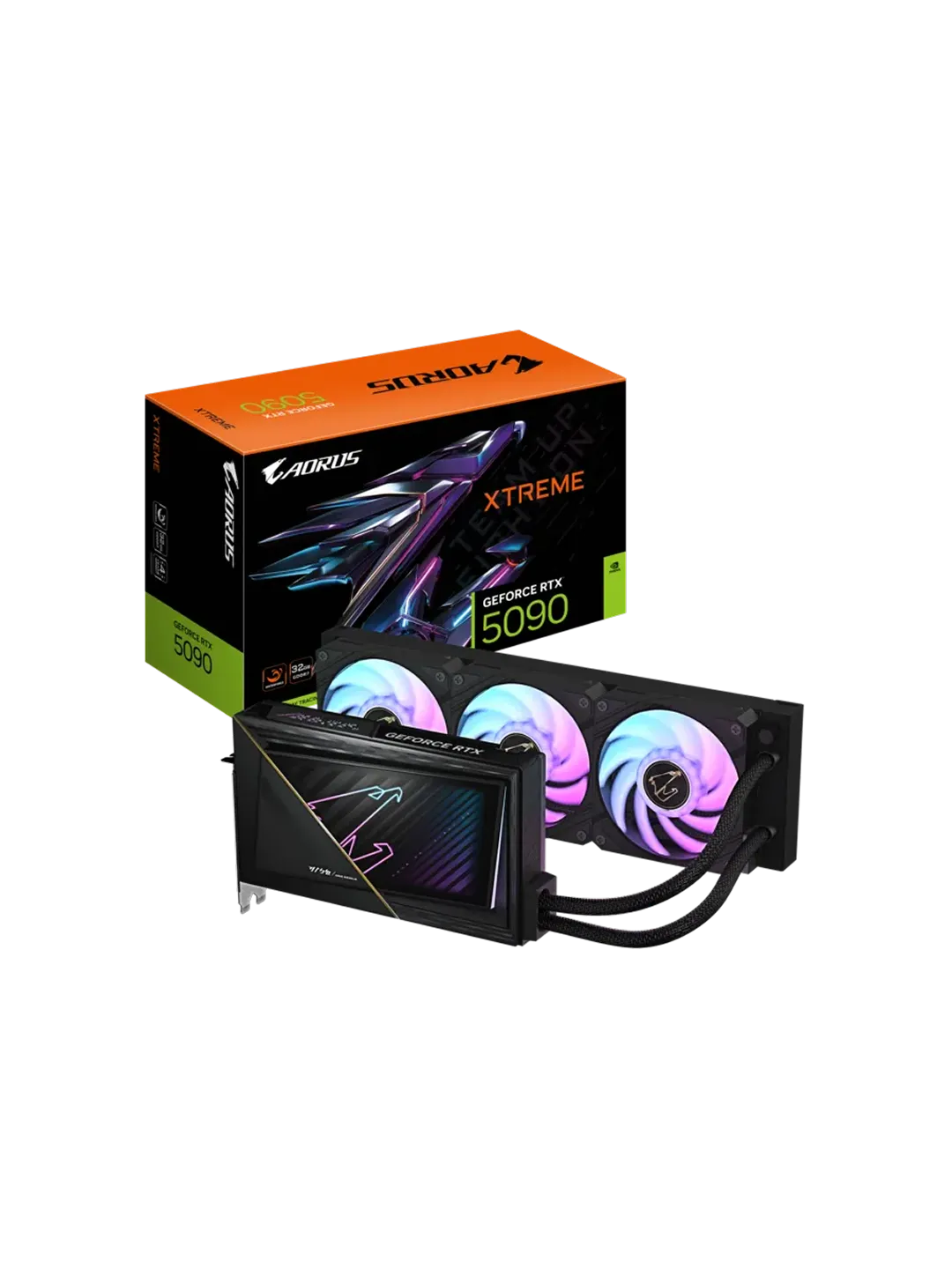 Gigabyte - 32GB GeForce RTX5090 AORUS XTREME WATERFORCE  DDR7 — 4