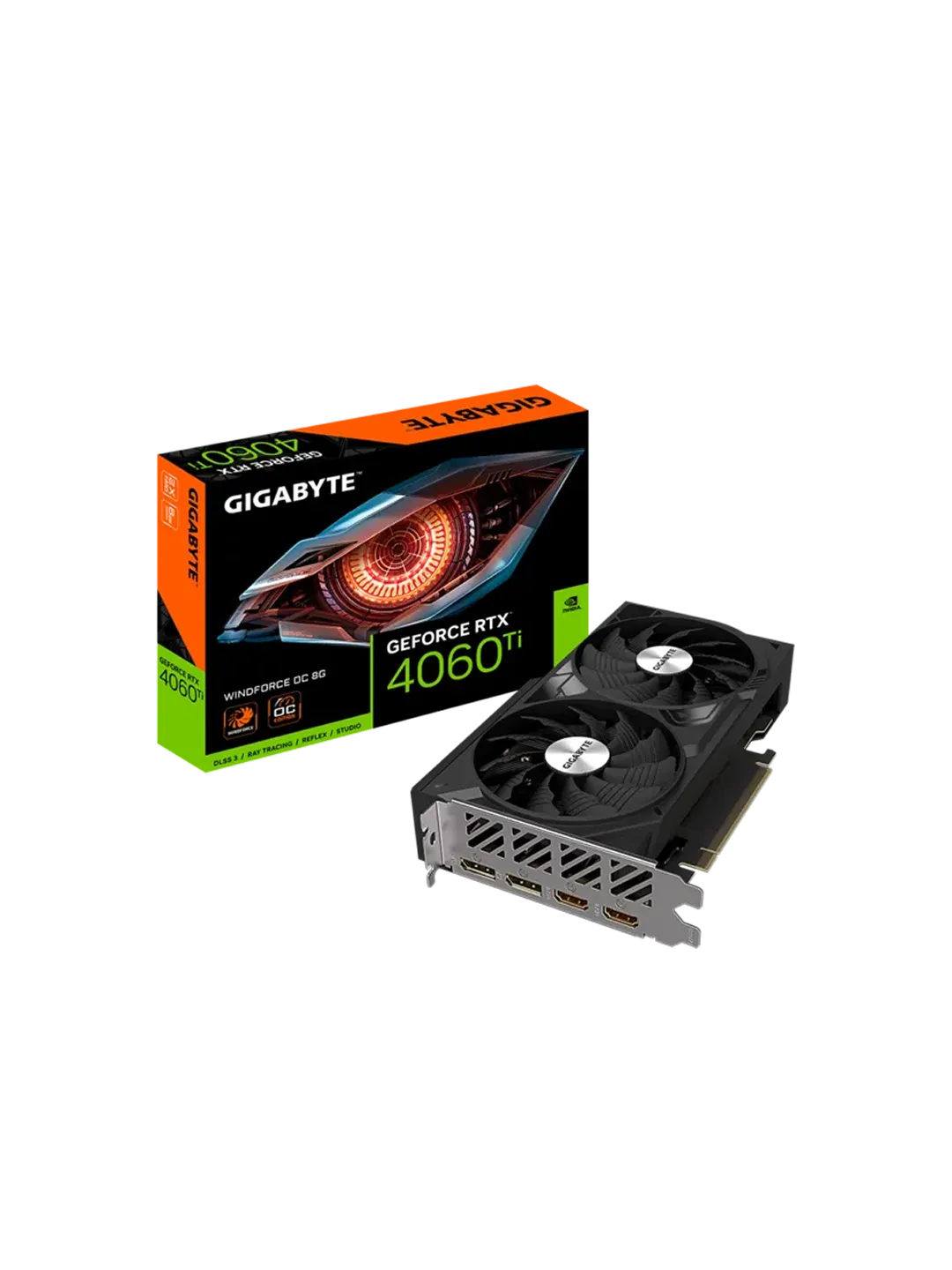 Gigabyte - 8GB GeForce RTX4060Ti WINDFORCE OC — 4