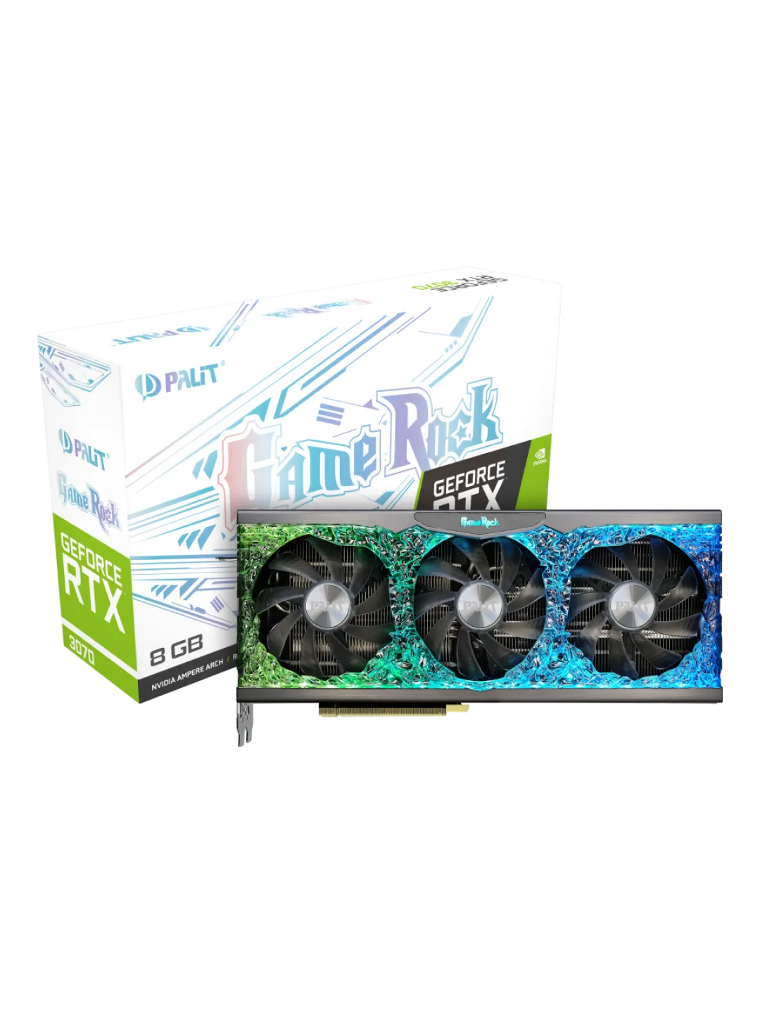 Palit - 8GB GeForce RTX3070 GAMEROCK GDDR6 — 4