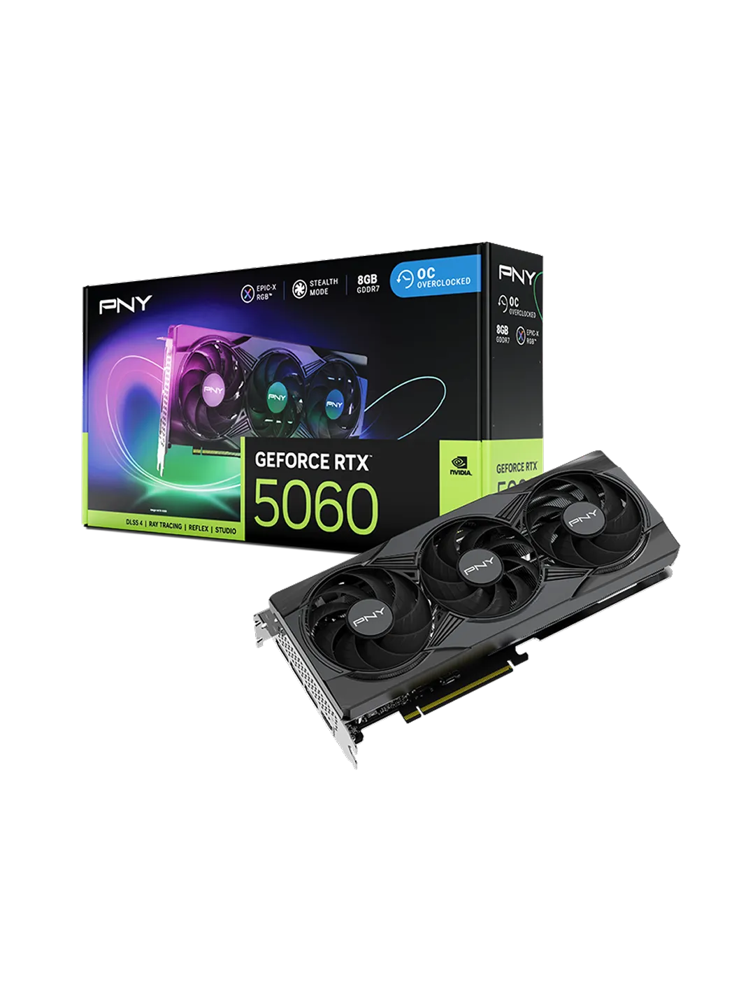 PNY - 8GB GeForce RTX5060 GDDR7 — 4