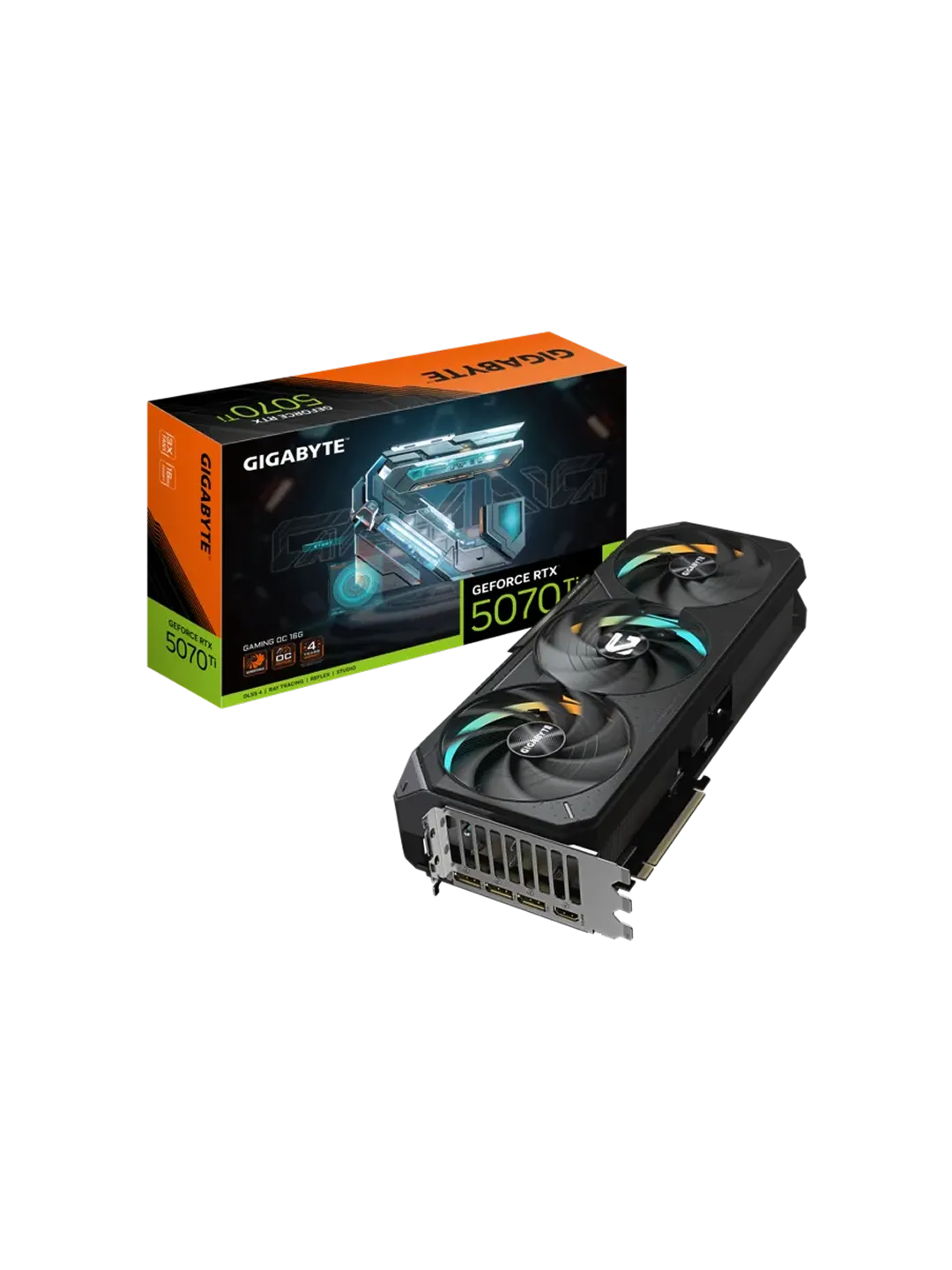 Gigabyte - 16GB GeForce RTX5070Ti GAMING OC — 4