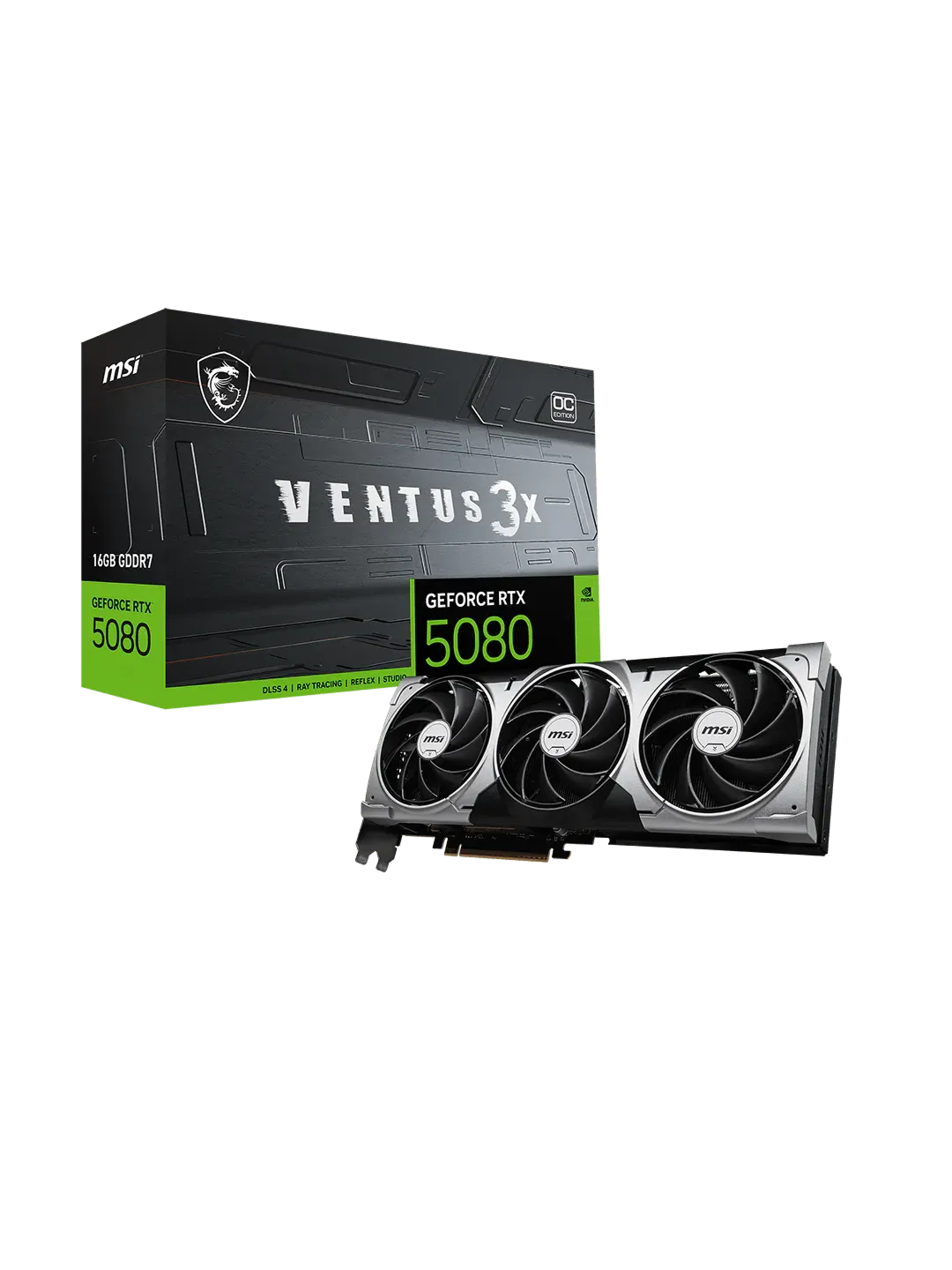 MSI - 16GB GeForce RTX5080 VENTUS 3X PLUS — 4