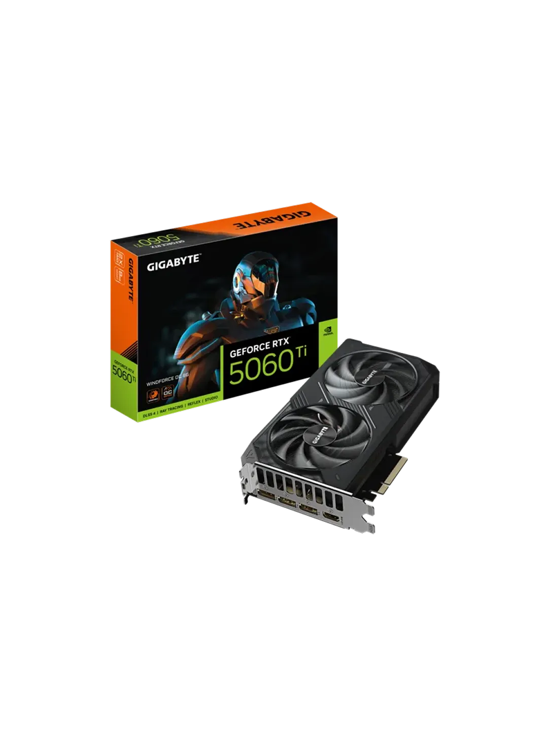 Gigabyte - 8GB GeForce RTX5060Ti WINDFORCE OC — 4
