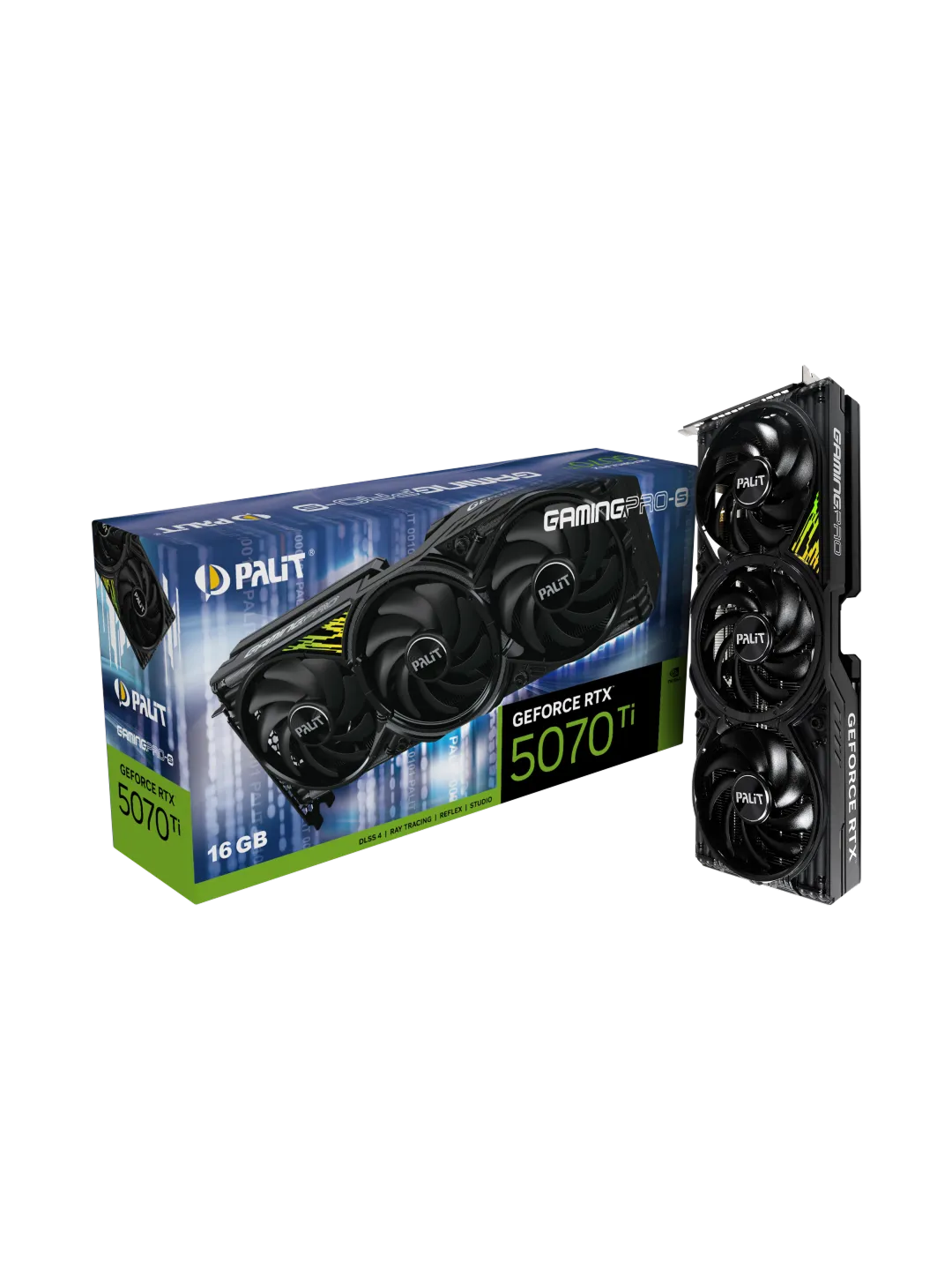 Palit - 16GB GeForce RTX5070Ti GAMINGPRO-S OC GDDR7 — 4