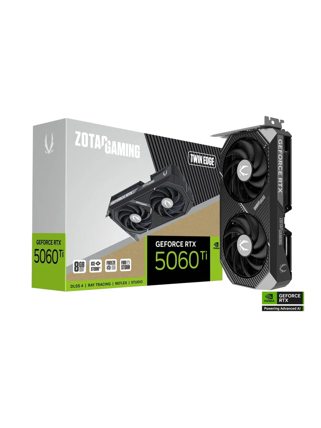 Zotac - 8GB GeForce RTX5060Ti TWIN EDGE GDDR7 — 4