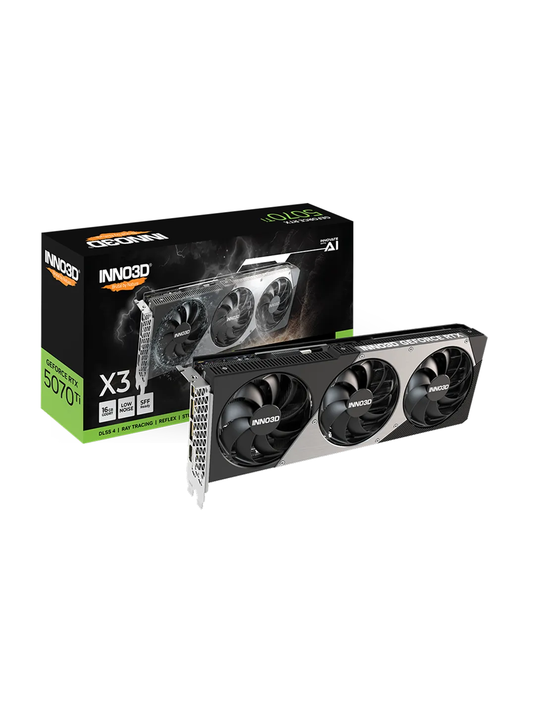 Inno3D - 16GB GeForce RTX5070Ti X3 OC GDDR7 — 3