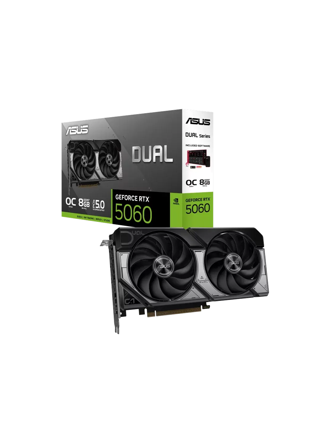 ASUS - 8GB GeForce RTX5060 DUAL OC GDDR7 — 4