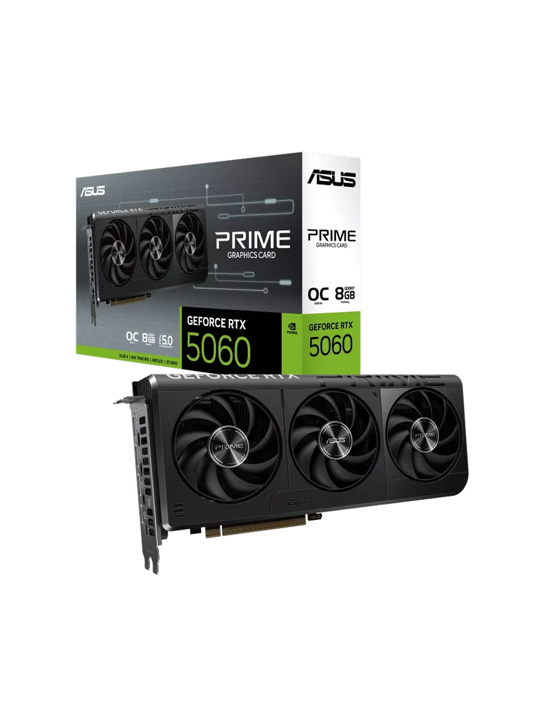 ASUS - 8GB GeForce RTX5060 PRIME OC GDDR7 — 4