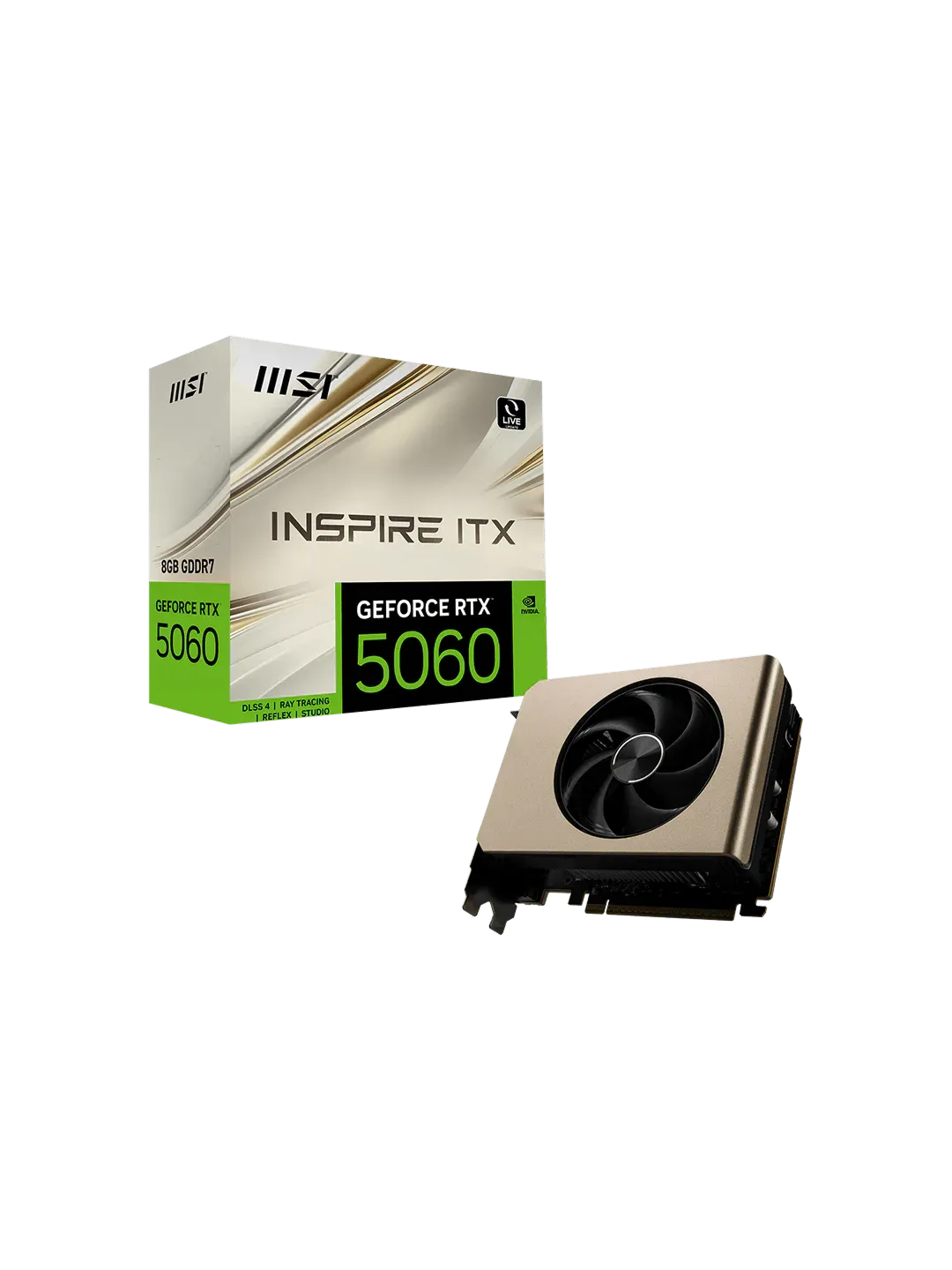 MSI - 8GB GeForce RTX5060 INSPIRE ITX — 4