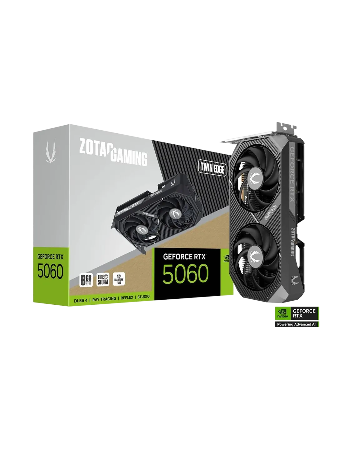 Zotac - 8GB GeForce RTX5060 TWIN EDGE GDDR7 — 4