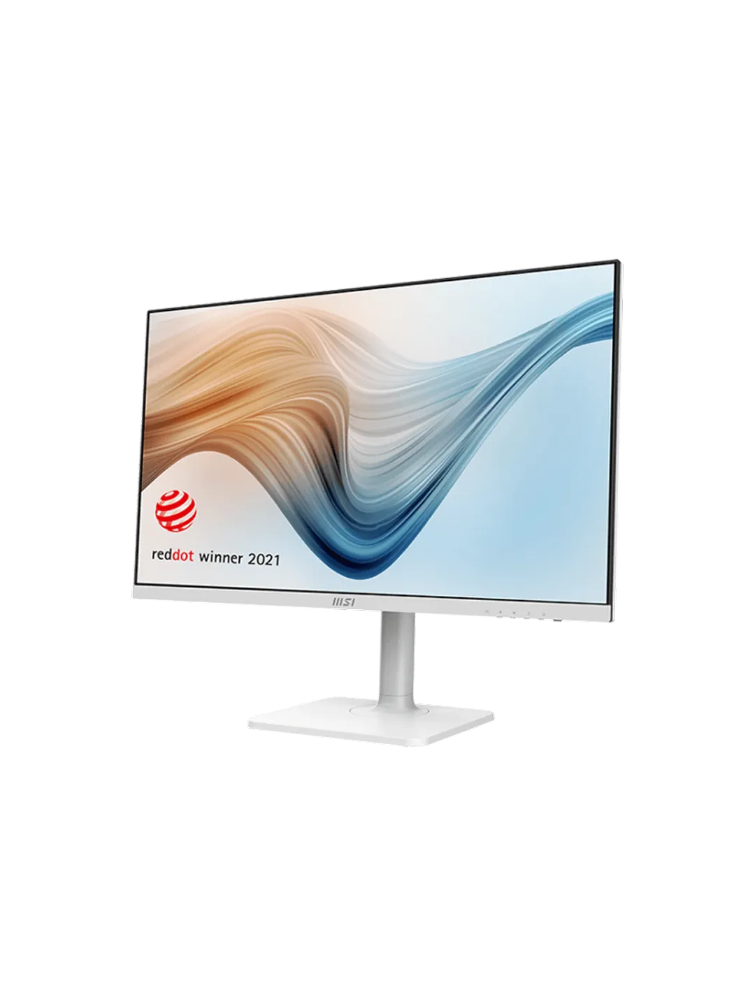 MSI - 27 Modern MD272XPW Monitor, IPS, 1mc, 100hz, FHD (1920x1080), HDMI+DP+TypeC, KVM, HAS, White — 4