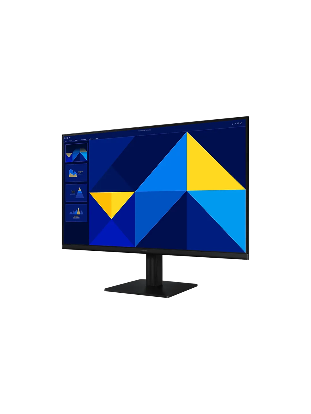 Samsung - 27 LS27D300GAIXCI S3 LED Monitor, IPS, 100Hz, 5mc, FHD (1920x1080), HDMI, DVI, Black — 4
