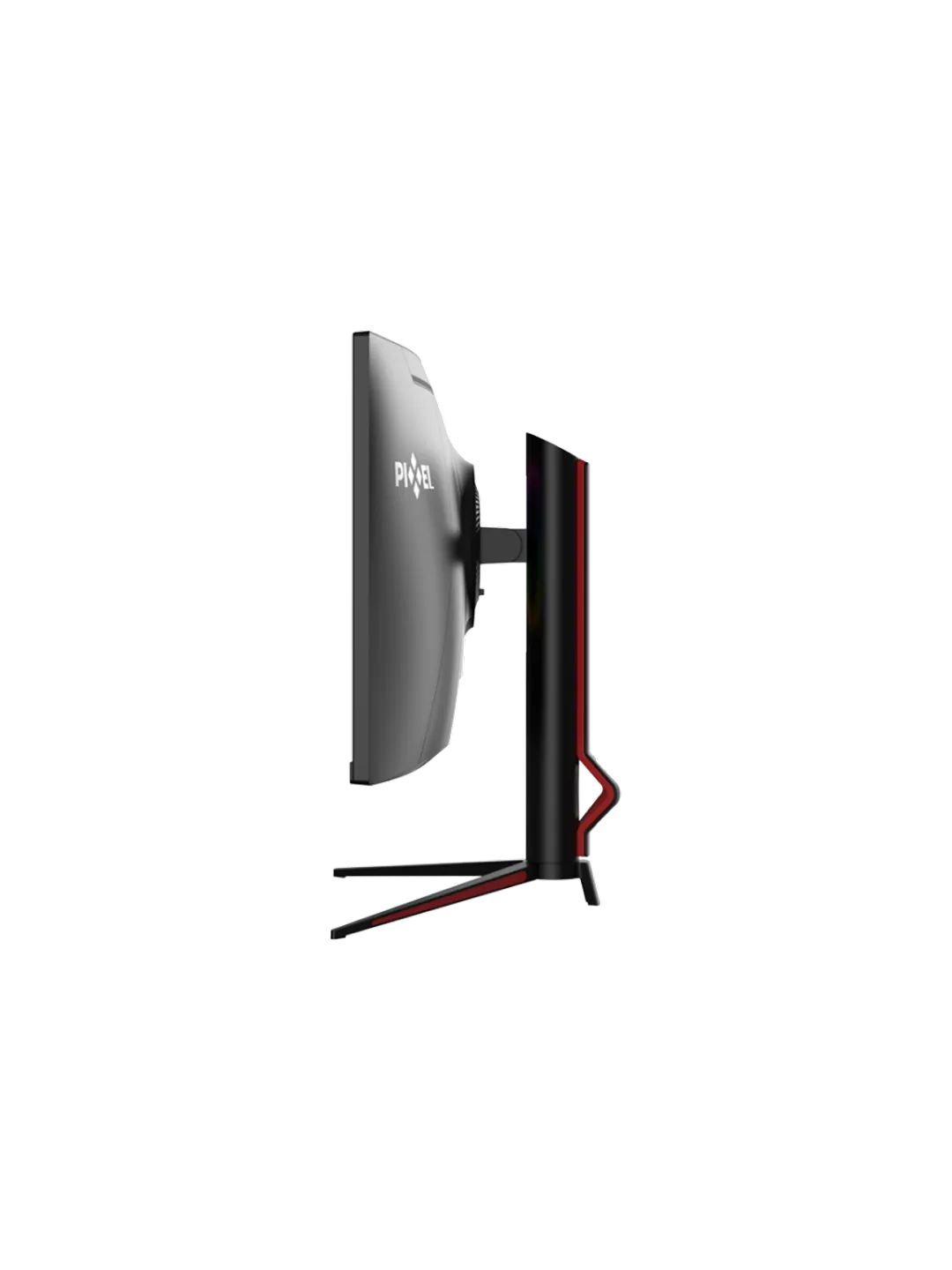 Pixel - 34 PXG34WQC Gaming Curved Monitor, VA, 200Hz, 1mc, QHD (25601440), HAS, HDMI, Display port, Speakers — 3