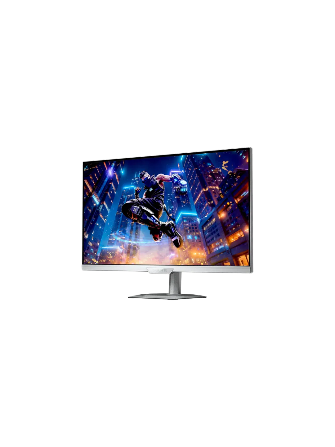Gigabyte - 27 M27Q2 ICE EK Gaming Monitor, IPS, 200hz, 1mc, QHD (2560х 440), HDMI, DisplayPort, Type-C, USB, White — 4