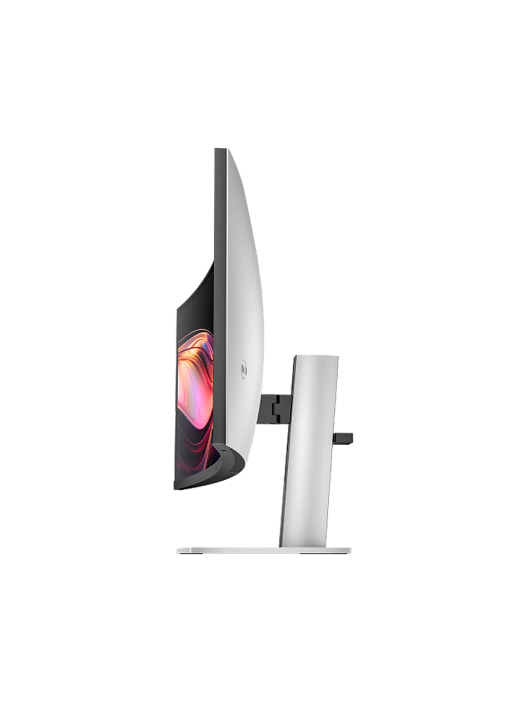 HP - 34 7 Pro 734PM Monitor, IPS, 5mc, WQHD (3440x1440), HDMI+DP,USB, Silver — 3