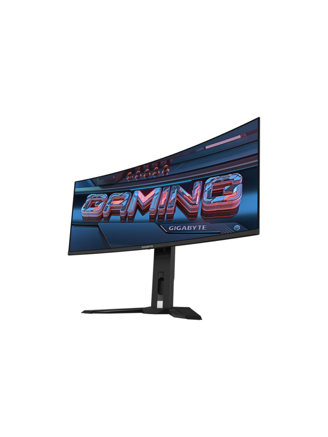 Gigabyte - 34 MO34WQC2 EK Gaming Monitor, QD-OLED, 240hz, 0,03mc, UHD (3440 х 1440), HDMI, DisplayPort, Type C, USB, Black — 4