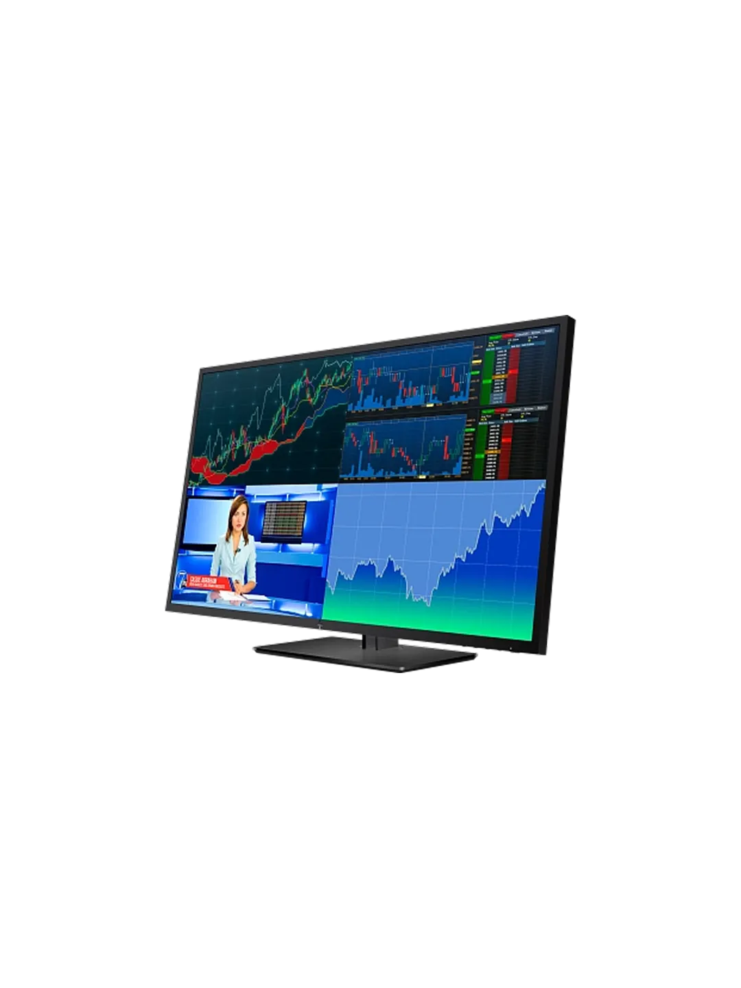 HP - 43 Z43 4K UHD Monitor, IPS, 6mc, 60Hz, UHD (3840 x 2160), HDMI, DisplayPort, TypeC, Silver — 4