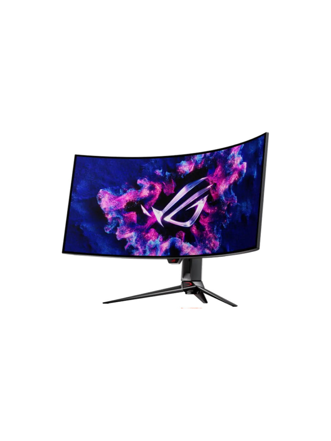 ASUS - 39 ROG Swift OLED PG39WCDM Curved Gaming Monitor, 240 Hz, 0.03 ms, UWQHD (3440x1440),  G-SYNC, ROG Smart KVM, Type-C, Black — 4