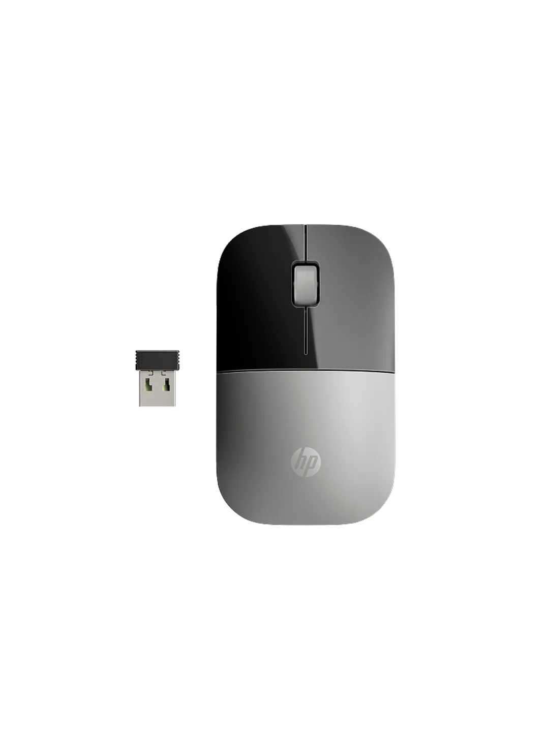 HP Z3700 Ceramic WhiteSilver Wireless Mouse — 4