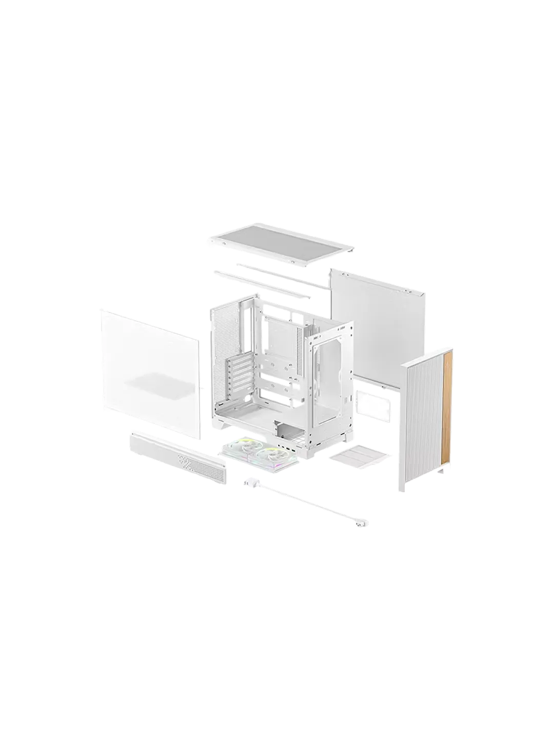 Корпус Deepcool CL600 White — 2