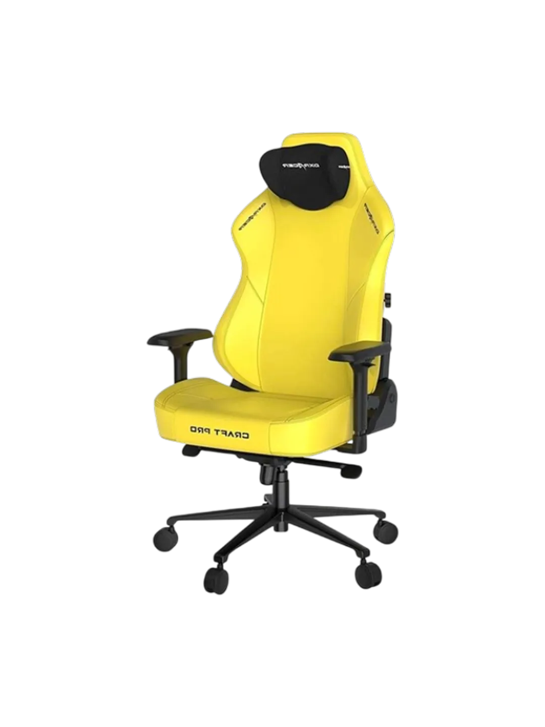 Кресло DXRacer Full Yellow Craft Pro Chair — 3