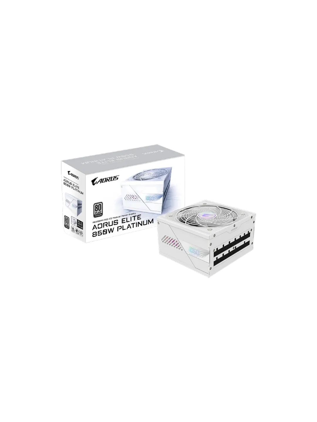 Блок питание AORUS GP-AE850PM PG5 ICE  80+ Platinum Modular ATX Power Supply — 4