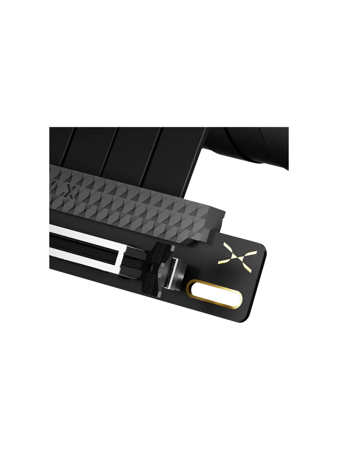 TRYX STRING PCIE 5.0 Riser cable 300mm Black — 2