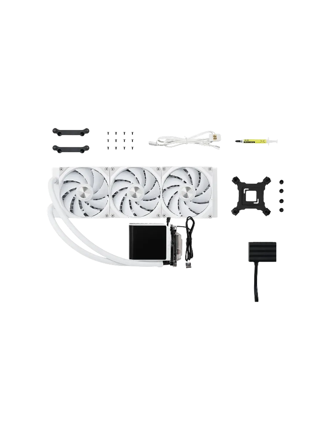 Водяной кулер TRYX PANORAMA SE 360 ARGB Liquid Cooler White — 4