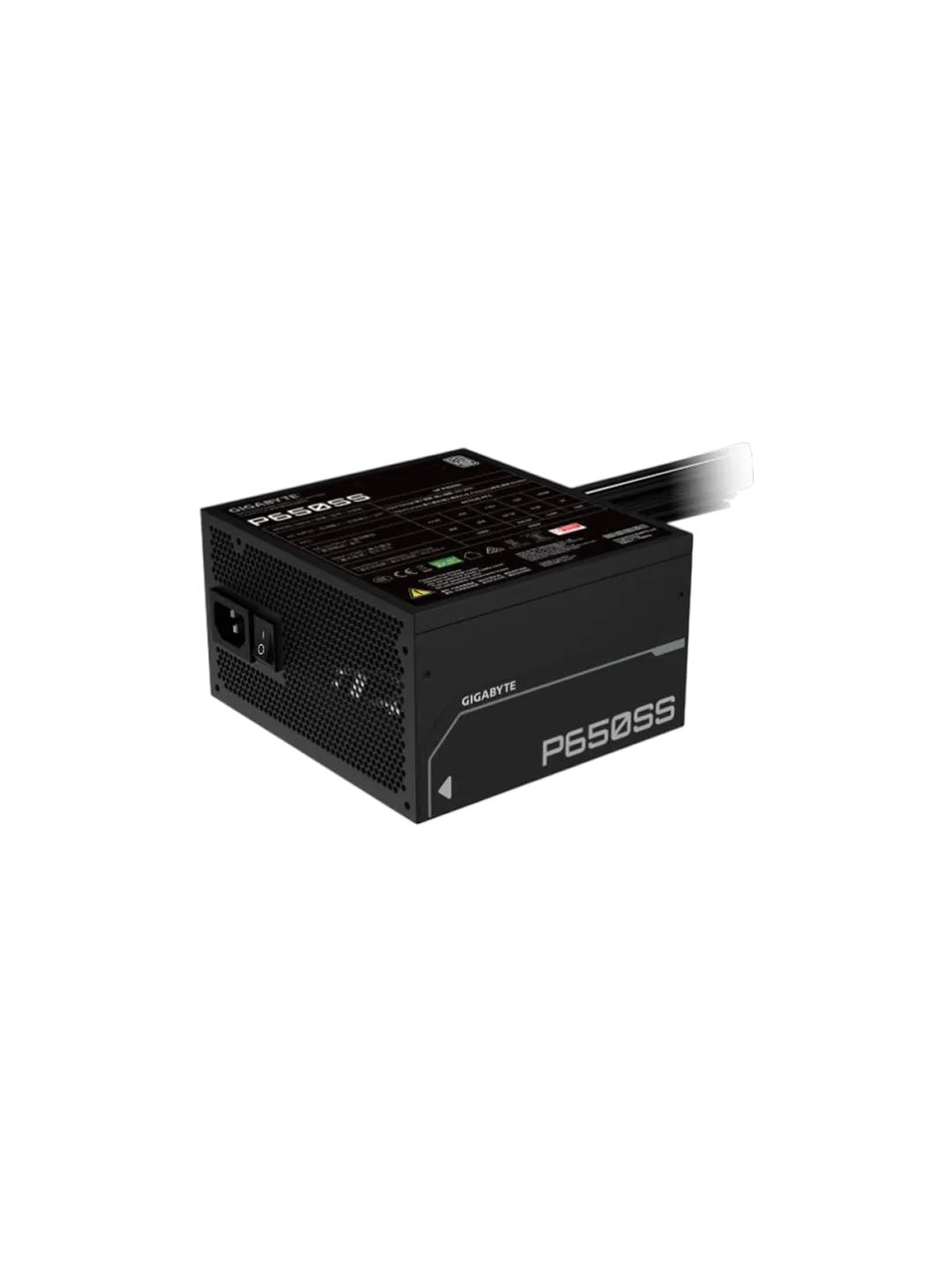 Блок питание Gigabyte GP-P650SS 650W, 120mm, 80 Plus Silver,  ATX Power Supply — 3