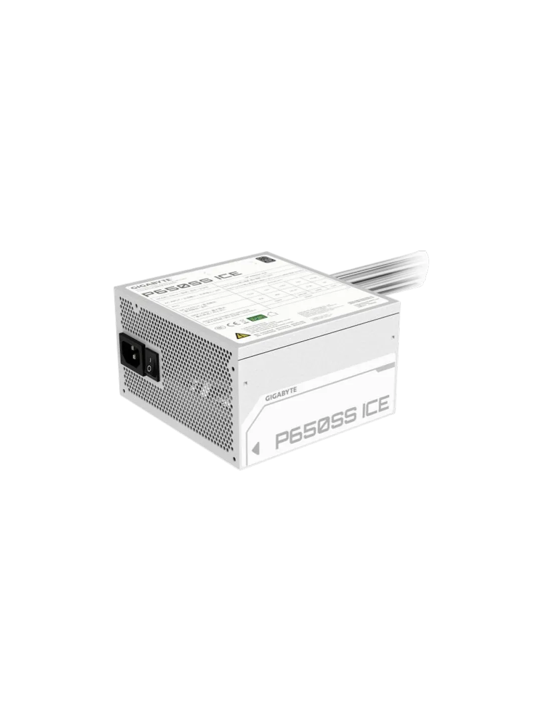 Блок питание Gigabyte GP-P650SS ICE 650W, 120mm, 80 Plus Silver,  ATX Power Supply — 3