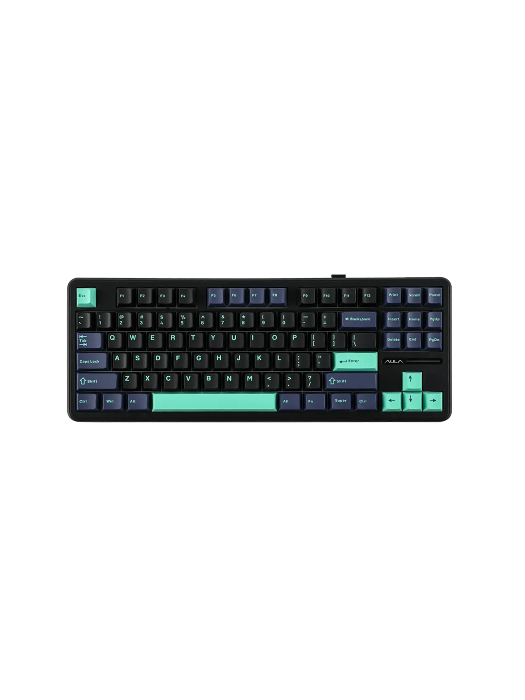 AULA F87 PRO BLACK GREEN Wireless Mechanical Keyboard — 3