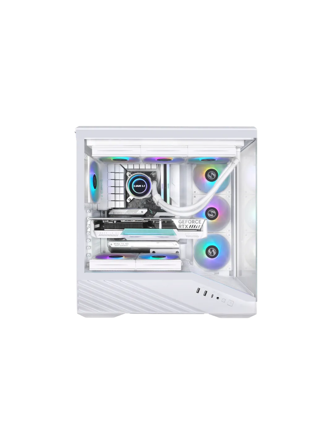Lian Li Vector V100R ATX Mid Tower Case WHITE — 4