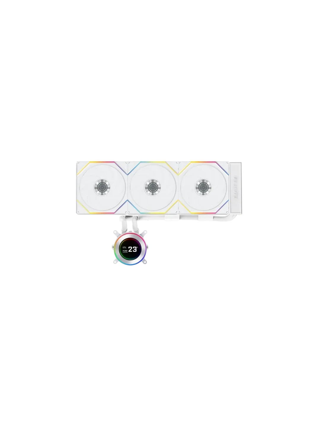 Lian Li HydroShift 2 LCD-C 360TL WHITE suvli sovutgich — 2