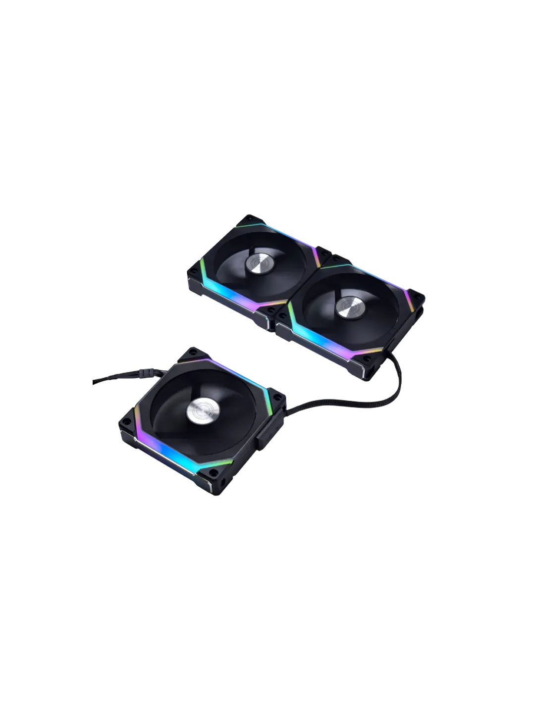 Lian Li SL120 V2-3B Qora Ventilyator — 2