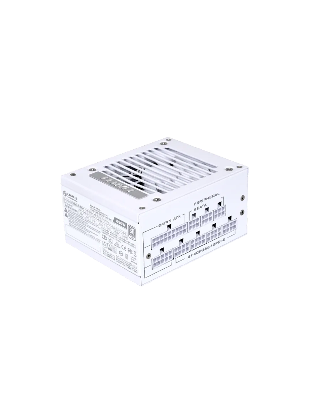 Lian-Li SP850 850W SFX 80 Plus Gold Полностью Модульный Белый Блок Питания — 3
