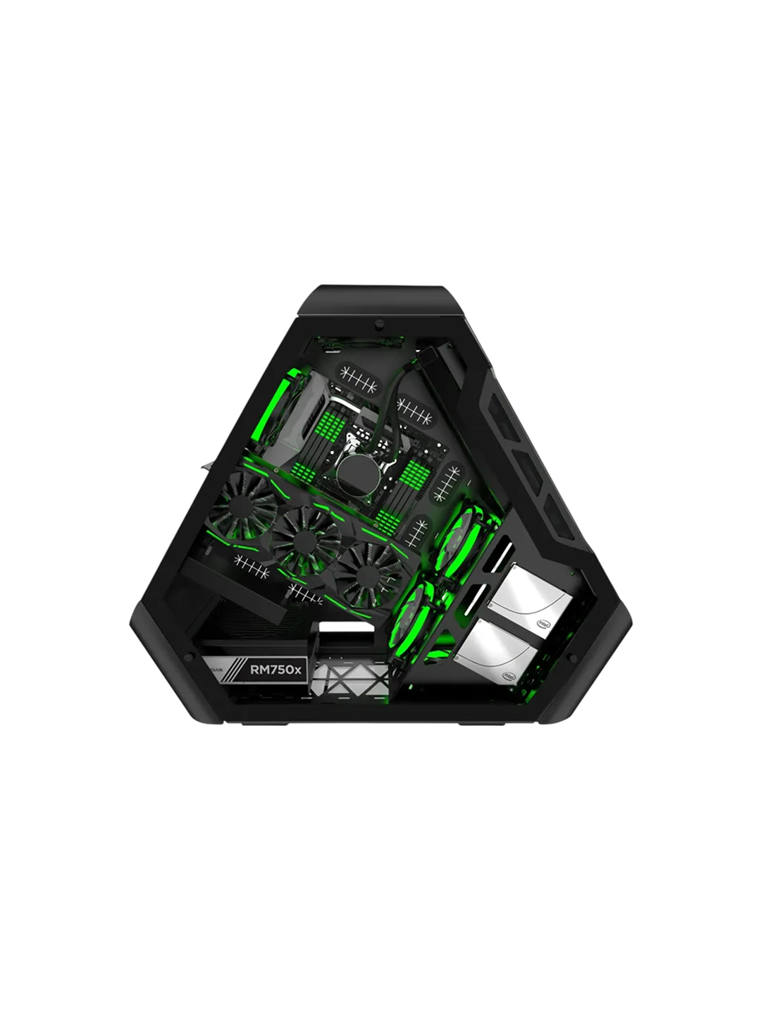 Jonsbo TR03-G Black Kompyuter Korpusi — 2
