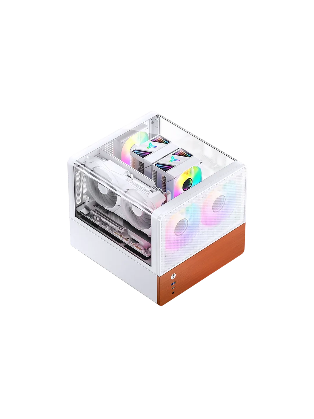 Jonsbo V12 White Computer Case — 2