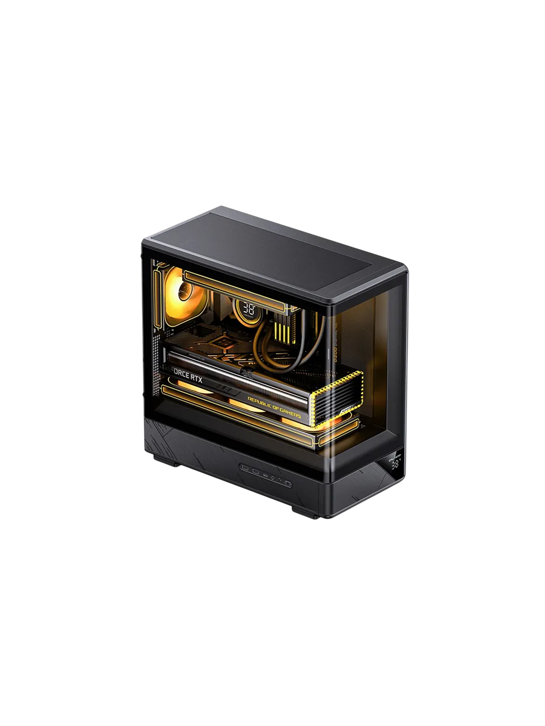 Jonsbo D200 Black Kompyuter Korpusi — 2